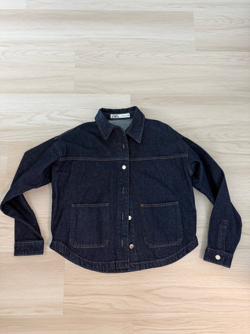 Zara Dark Blue Denim Jacket